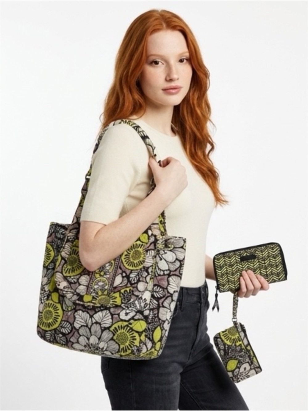 Vera‎ Bradley Change it Up Backpack Tote:Wallet:Wristlet Retired Island Bloom